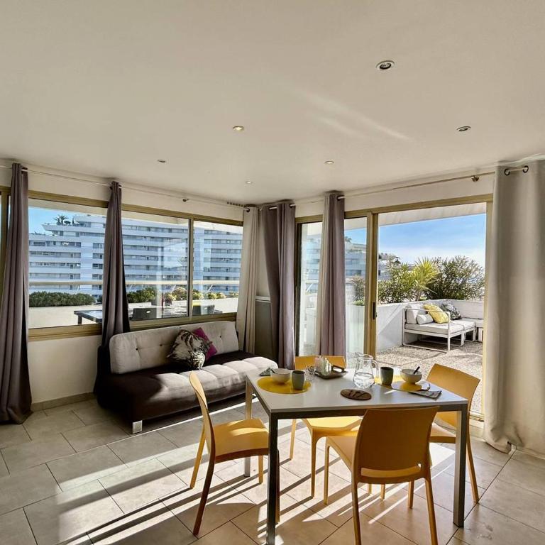Magnifique 3 pièces avec terrasse et parking, 4 couchages, Villeneuve-Loubet Plage - FR-1-252A-11 - Appartement (4 Adultes) - 7