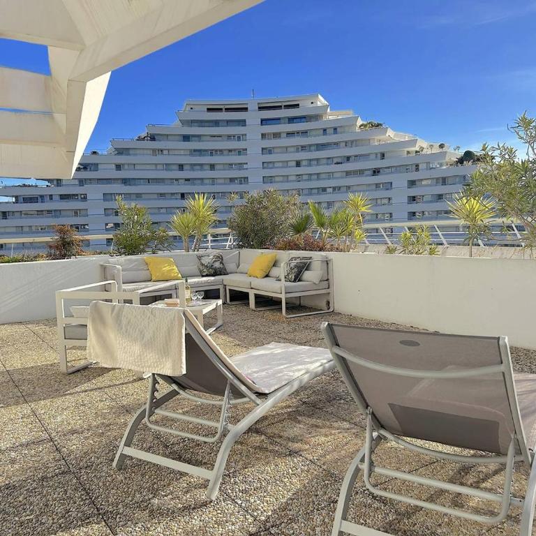 Magnifique 3 pièces avec terrasse et parking, 4 couchages, Villeneuve-Loubet Plage - FR-1-252A-11 - Appartement (4 Adultes) - 9