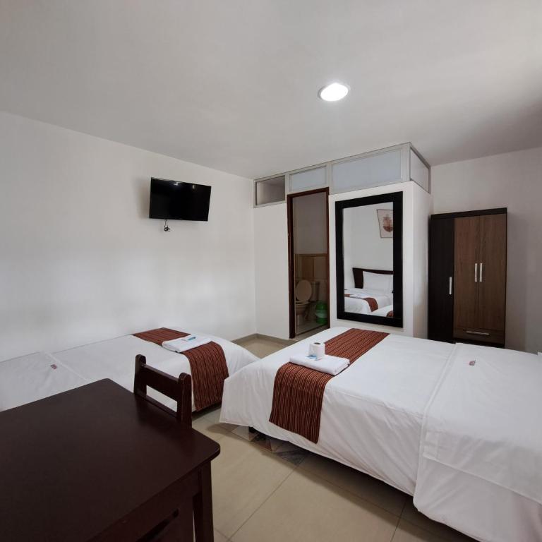 Tintaya Hotel Chachapoyas - Habitación Doble - 2 camas dobles - 1