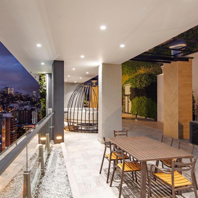 Exclusiva suite piso 16 con vista - One-Bedroom Apartment - 11