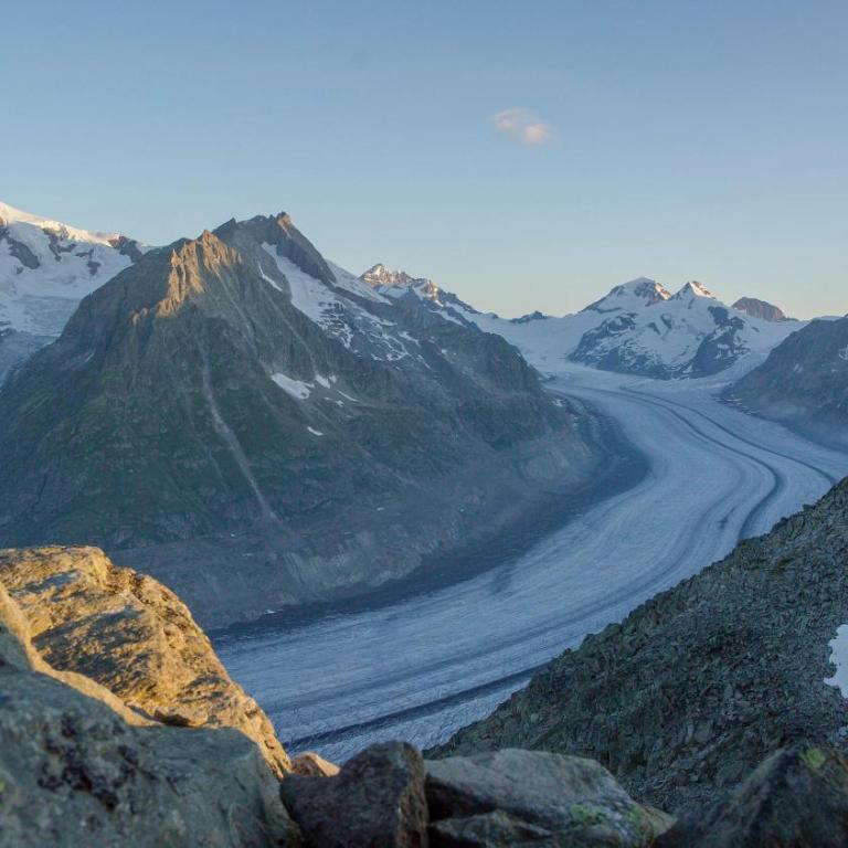 Hüttli Chalet Weitblick 10 Minuten zur Skigondel und Aletschgletscher - Apartment mit 1 Schlafzimmer - 34