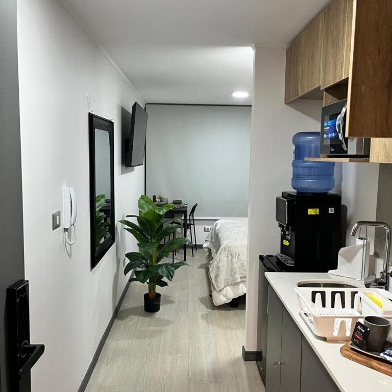 estudio premium santiago centro - Apartamento de 1 dormitorio - 3