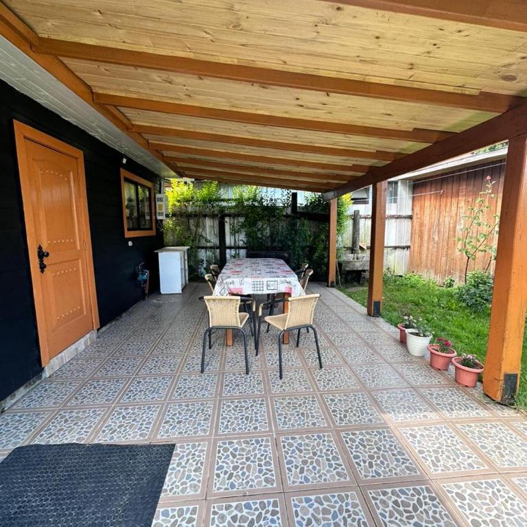 Casa de descanso en Lican ray - Two-Bedroom House - 4