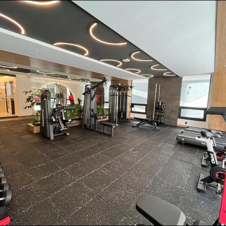 Apart Studio de Lujo La Carolina Piso Alto, Piscina, Jacuzzi, Padel, Gym - One-Bedroom Apartment - 21