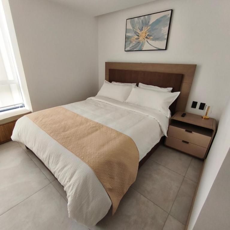 Apart Studio de Lujo La Carolina Piso Alto, Piscina, Jacuzzi, Padel, Gym - One-Bedroom Apartment - 2