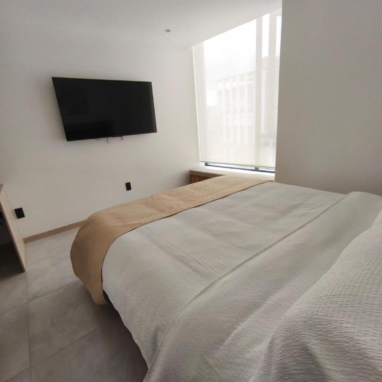 Apart Studio de Lujo La Carolina Piso Alto, Piscina, Jacuzzi, Padel, Gym - One-Bedroom Apartment - 5
