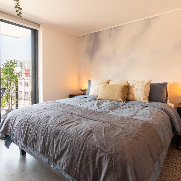 HOM I Metro Irarrazaval I Piscina I Parking I 2D2B - Apartment - 6