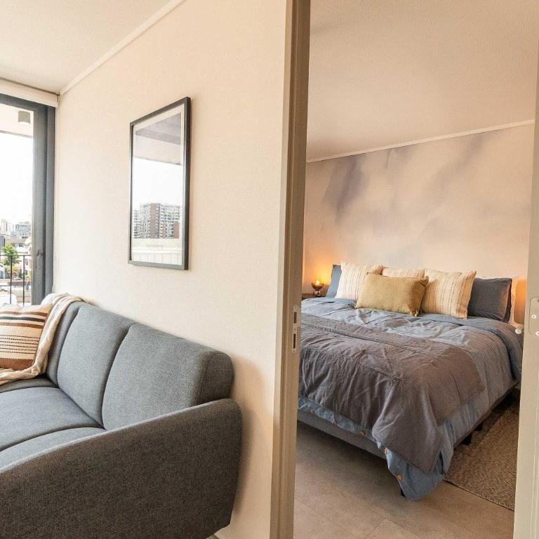 HOM I Metro Irarrazaval I Piscina I Parking I 2D2B - Apartment - 24