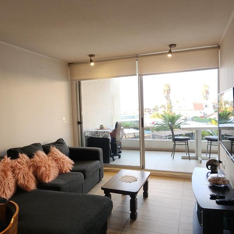 Departamento La Serena Avenida del Mar - Piscina Temperada - One-Bedroom Apartment - 3