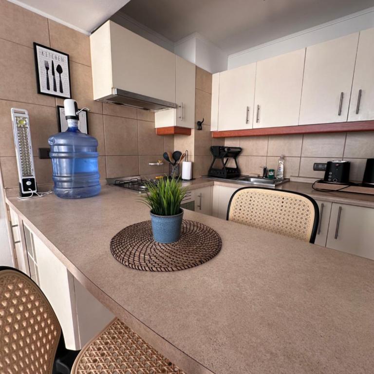 Dos Departamentos Equipados en Centro de Santiago Cerca Movistar Arena - One-Bedroom Apartment - 13