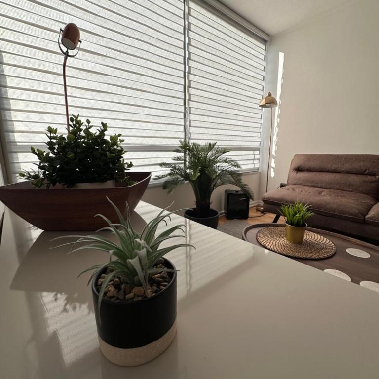 Dos Departamentos Equipados en Centro de Santiago Cerca Movistar Arena - One-Bedroom Apartment - 36