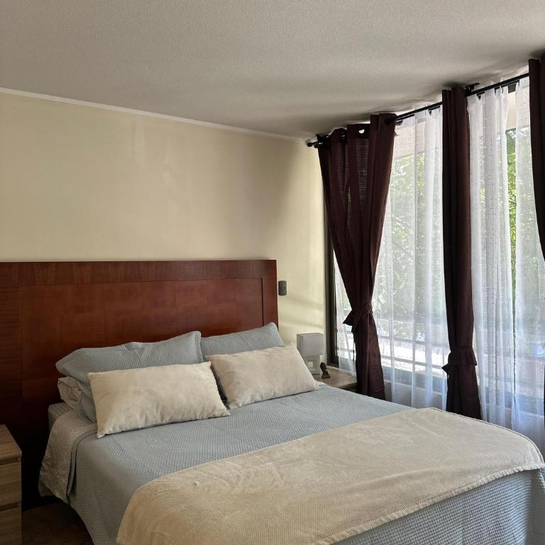 Dos Departamentos Equipados en Centro de Santiago Cerca Movistar Arena - One-Bedroom Apartment - 44