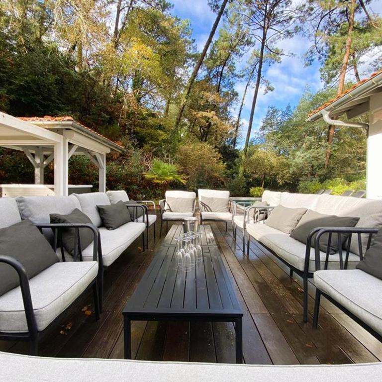 Villa spacieuse avec jacuzzi et piscine chauffée à Hossegor - FR-1-413-261 - Villa - 8