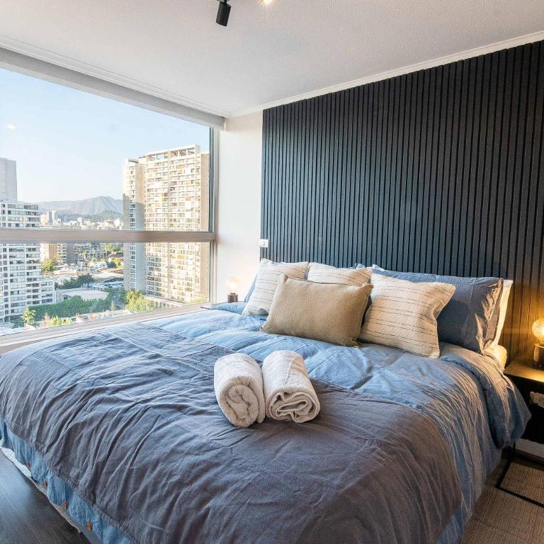 HOM I Parking l Piscina l Metro Irarrazaval l Gym - Apartment - 3