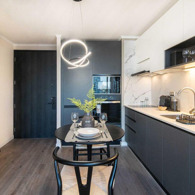 HOM I Parking l Piscina l Metro Irarrazaval l Gym - Apartment - 20