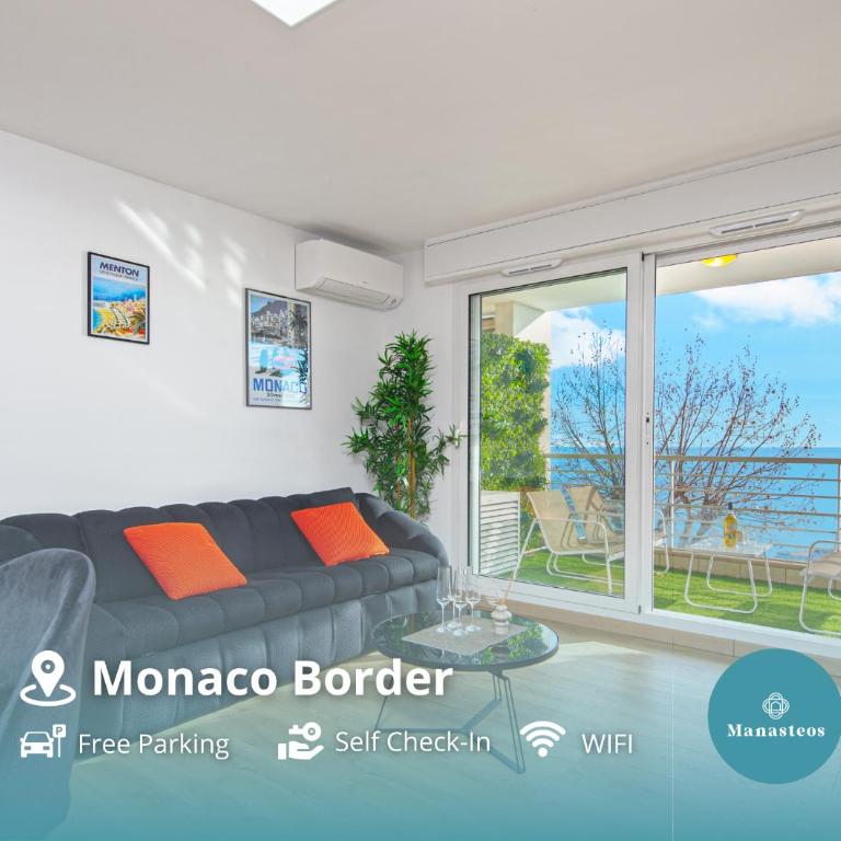Vue mer époustouflante - Terasse et parking - FK - Appartement 1 Chambre avec Terrasse - 1