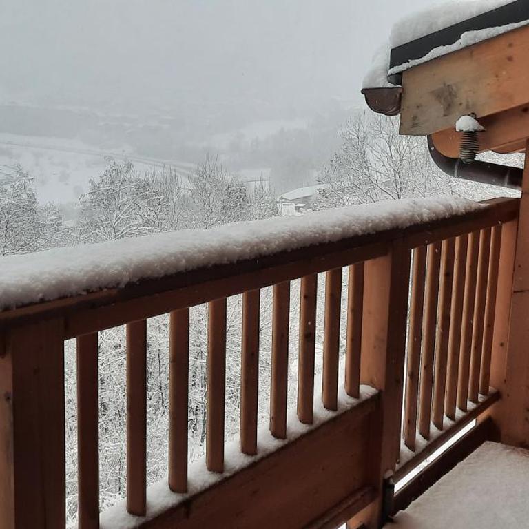Appartement esprit chalet, proche remontées avec garage - Appartement 2 Chambres avec Vue sur la Montagne - 45