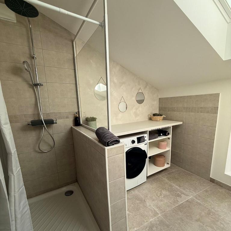 Nid de l'Union - Appart rénové 2e étage - Plus Beau Village de France - Clim - Apartamento de 2 dormitorios - 12