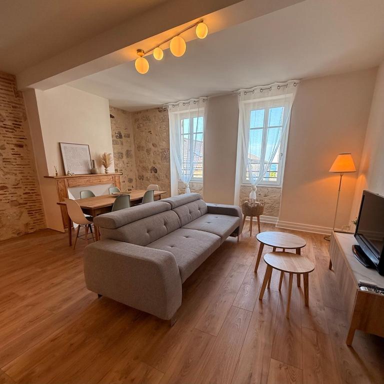 Nid de l'Union - Appart rénové 2e étage - Plus Beau Village de France - Clim - Apartamento de 2 dormitorios - 6