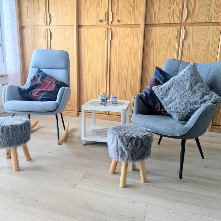 Modernes Wohlfühlstudio im Haus Eldorado mit Traumaussicht - Studio mit Balkon - 6