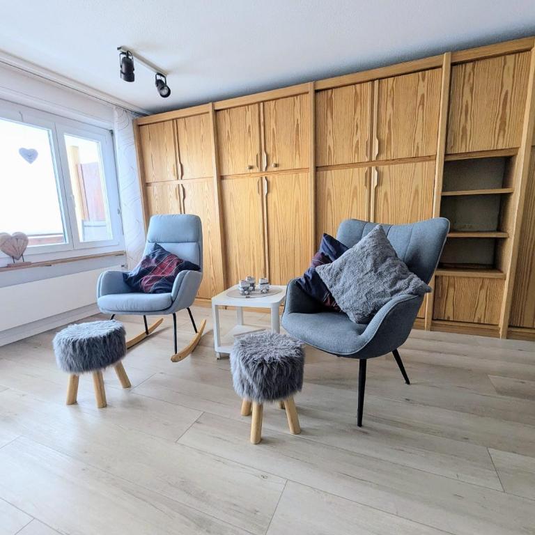 Modernes Wohlfühlstudio im Haus Eldorado mit Traumaussicht - Studio mit Balkon - 8