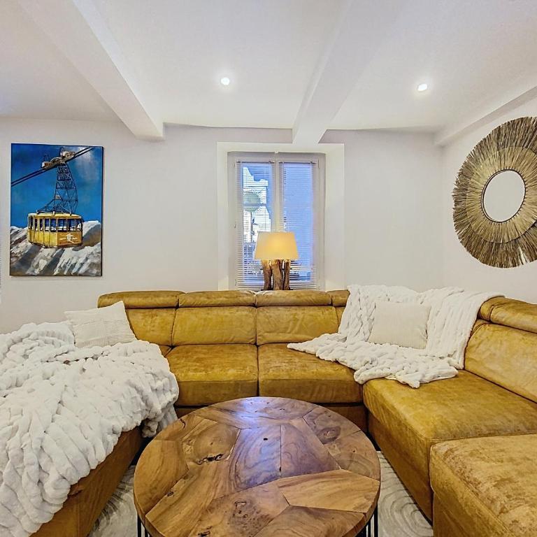 Chamonix Hyper centre . terrasse vue mont blanc . parking - Appartement 2 Chambres - 15