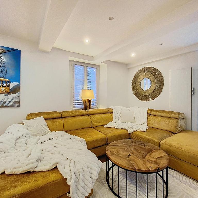 Chamonix Hyper centre . terrasse vue mont blanc . parking - Appartement 2 Chambres - 5