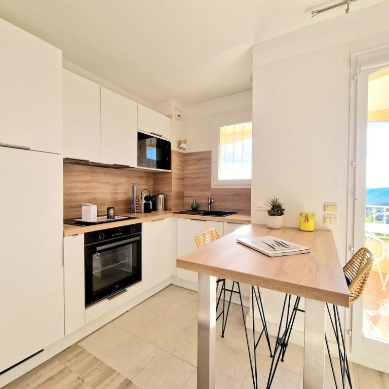 Bellevue - vue mer - clim - wifi - piscine - Appartement 2 Chambres - Vue sur Mer - 19