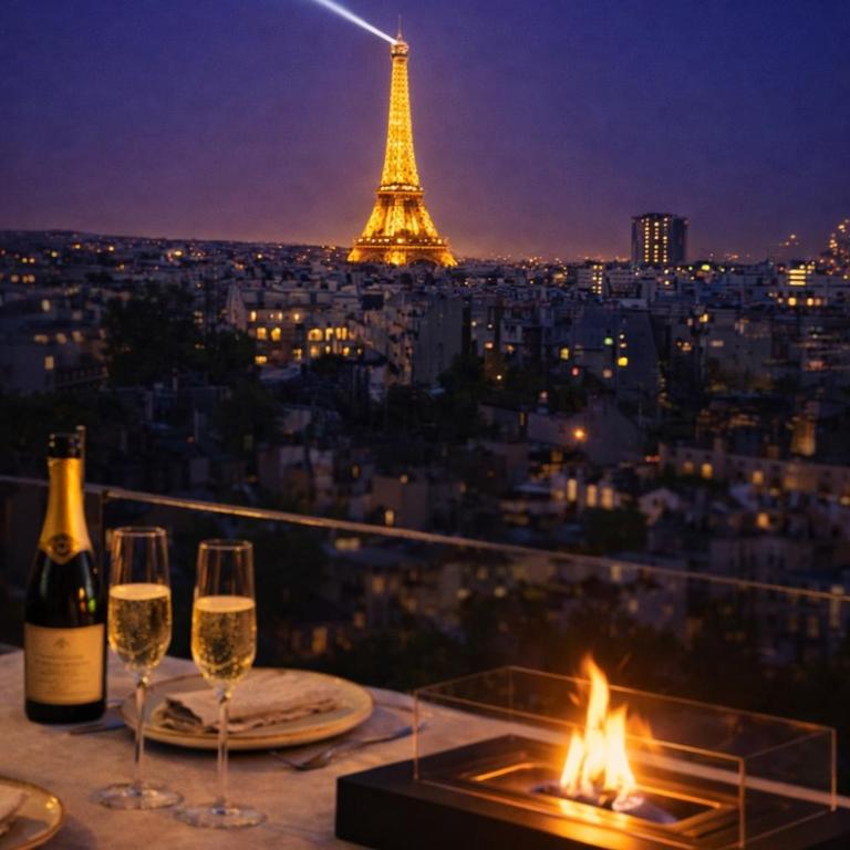 Luxury Flat - Eiffel Tower View & Terrace - Air Conditioning - Appartement 2 Chambres - 2