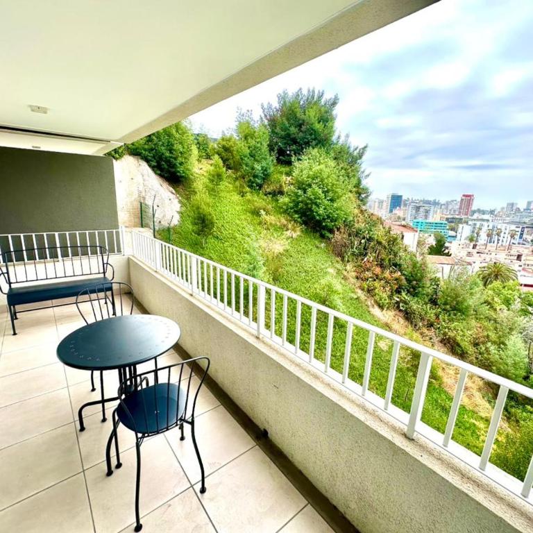 Hermoso departamento, Terraza con gran vista - One-Bedroom Apartment with Sea View and Balcony - 1