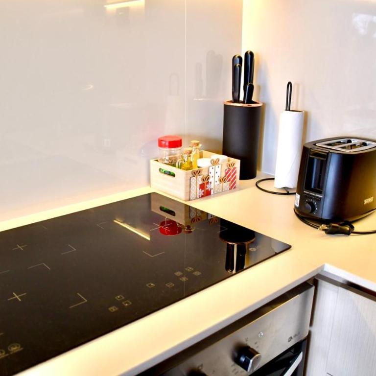 Hermoso departamento, Terraza con gran vista - One-Bedroom Apartment with Sea View and Balcony - 8