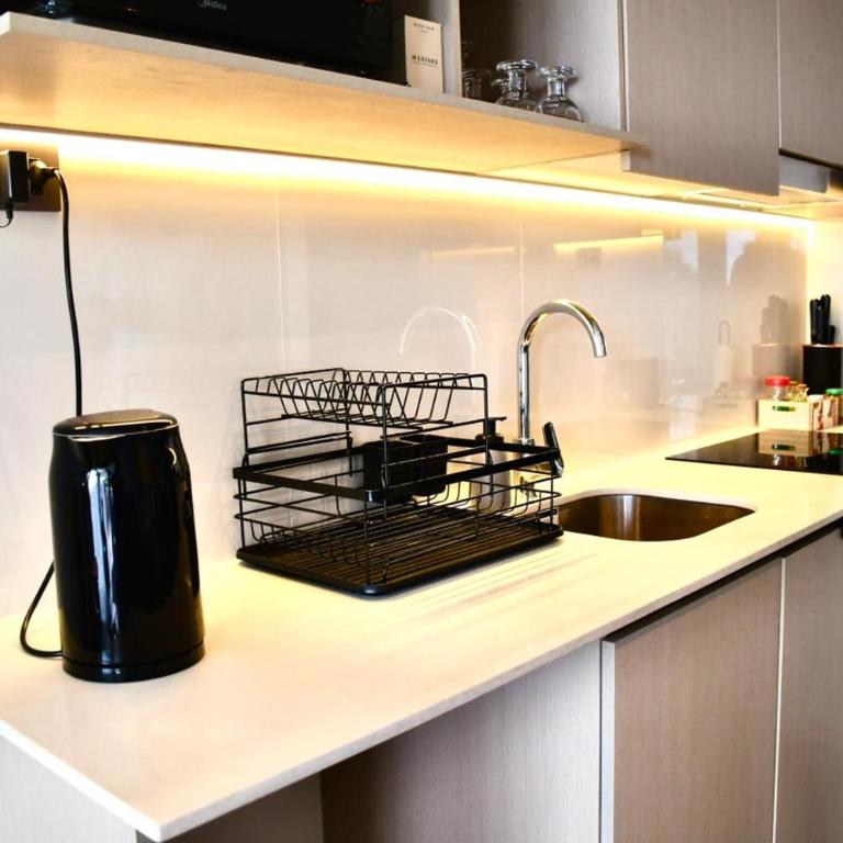 Hermoso departamento, Terraza con gran vista - One-Bedroom Apartment with Sea View and Balcony - 7