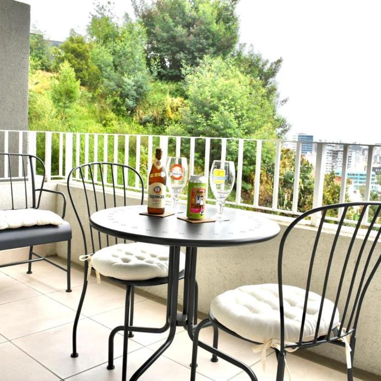 Hermoso departamento, Terraza con gran vista - One-Bedroom Apartment with Sea View and Balcony - 6