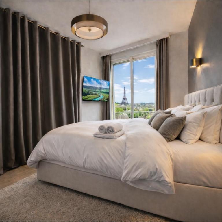 Luxury Flat - Eiffel Tower View & Terrace - Air Conditioning - Appartement 2 Chambres - 4