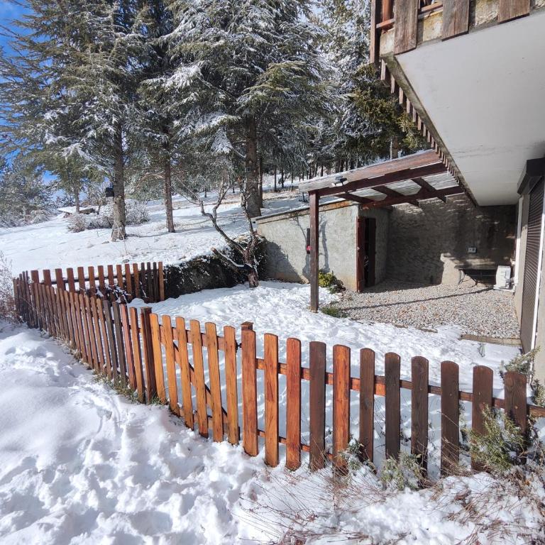 Nid d'aigle, vue panoramique dégagée et jardin, de plein pied, face au Sud et aux montagnes - Appartement 2 Chambres - 26