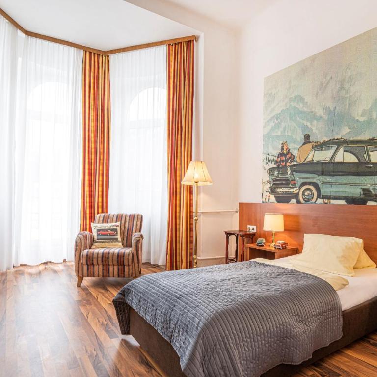Kurhotel & Hotel Mozart - Einzelzimmer mit Balkon - 1