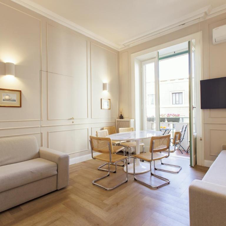 Marcora 6v luxury living apartment in Brera - 15min walk to Duomo - Appartamento con 2 Camere da Letto e Balcone - 1