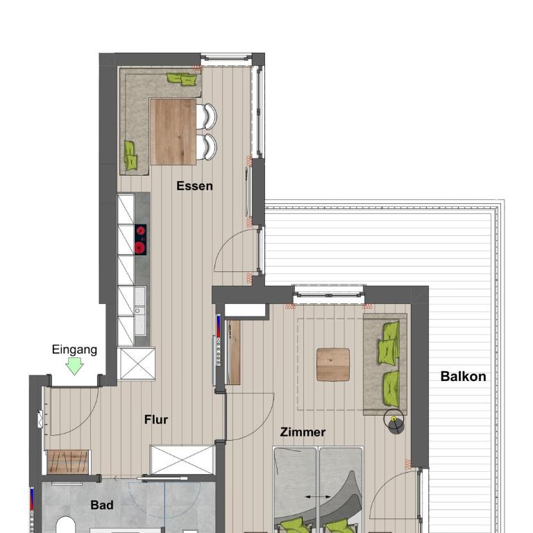 by franz - Alpine Apartments in Kirchberg - Premium Apartment mit 1 Schlafzimmer - 3