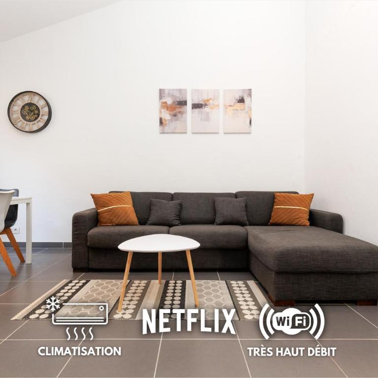 Le Lux, Moderne - Garage - Terrasse - Clim - Appartement 2 Chambres avec Terrasse - 1