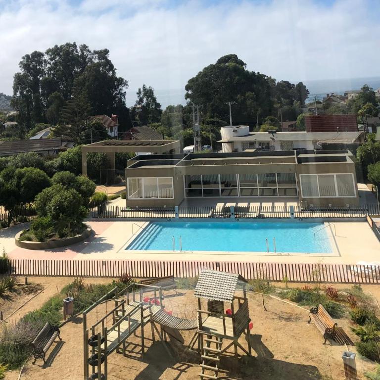 Roof garden departamento condominio Algarrobo - Two-Bedroom Apartment - 1