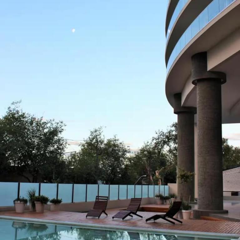 Andean Sky - Mendoza from above - Two-Bedroom Apartment with Balcony - 10