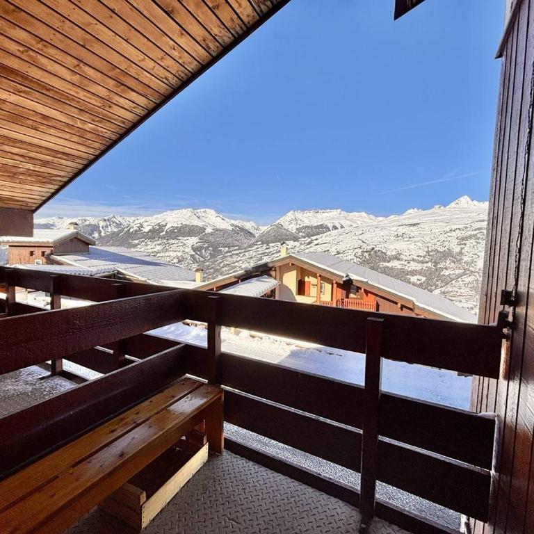 Appartement cosy 2 pièces, 4 pers, balcon Mont-Blanc, La Plagne - Appartement 1 Chambre - 11