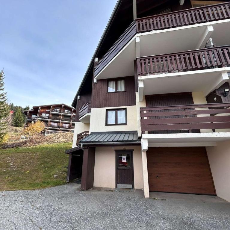 Studio cabine rénové aux Saisies pour 4 pers, terrasse - One-Bedroom Apartment - 18