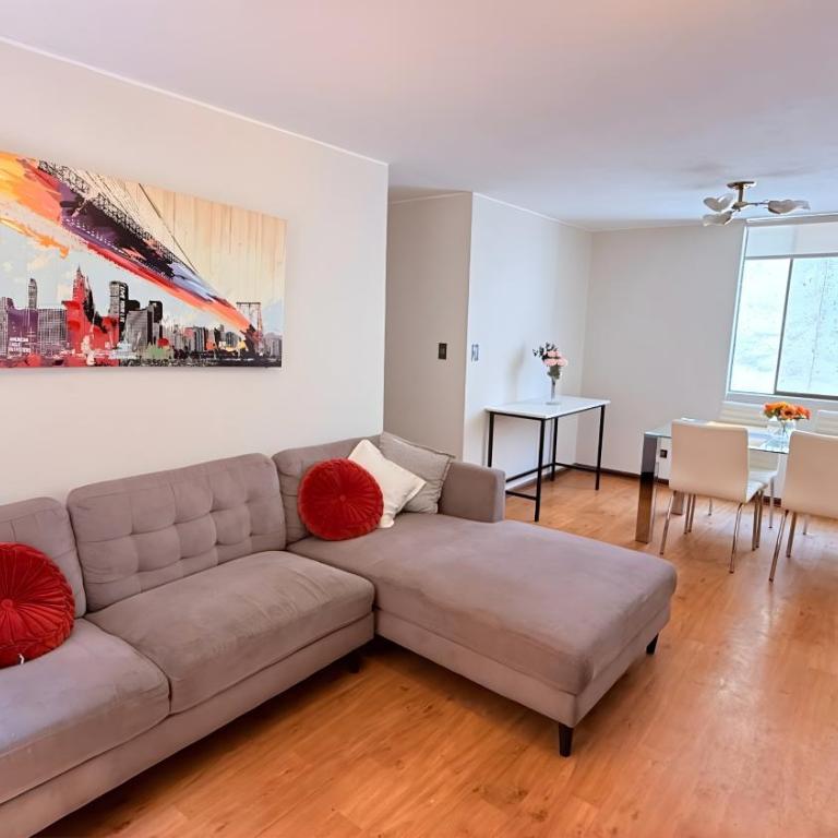 Departamento 2 hab en Lince, wifi 400 Mb y Netflix - Two-Bedroom Apartment - 2