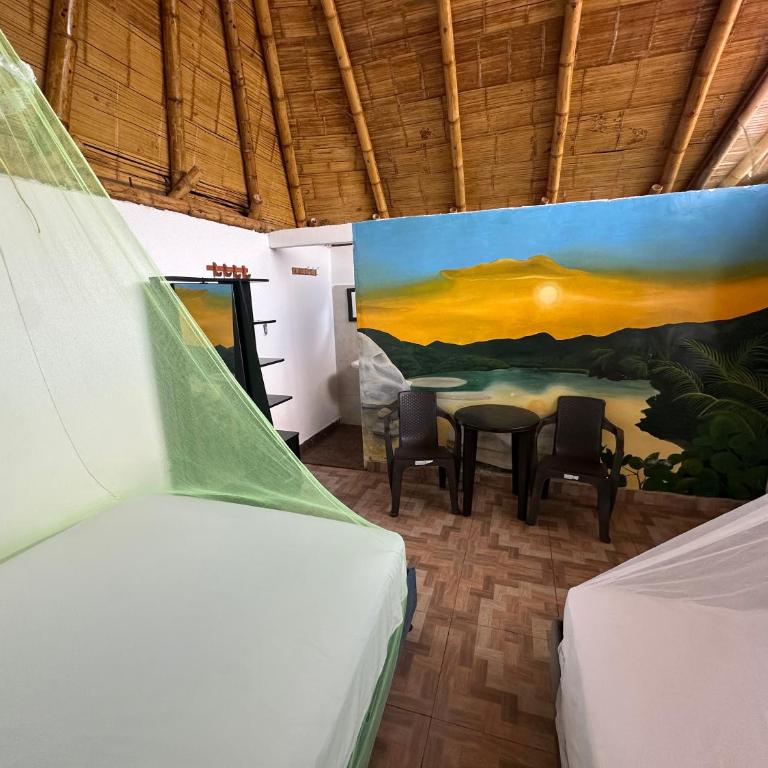 Zirumake Hostel Dentro del Parque Tayrona - Bungalow con vistas al jardín - 2
