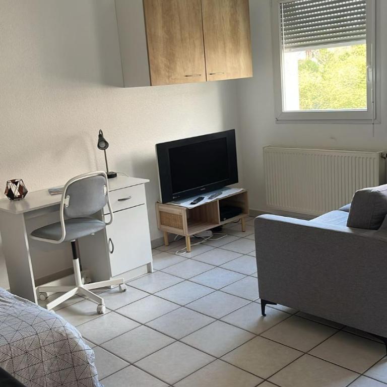 Studio calme, parking, wifi, Netflix - Apartment mit 1 Schlafzimmer - 1