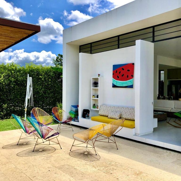 Gran casa de campo Descansa Comparte y Recarga - Three-Bedroom Villa - 16