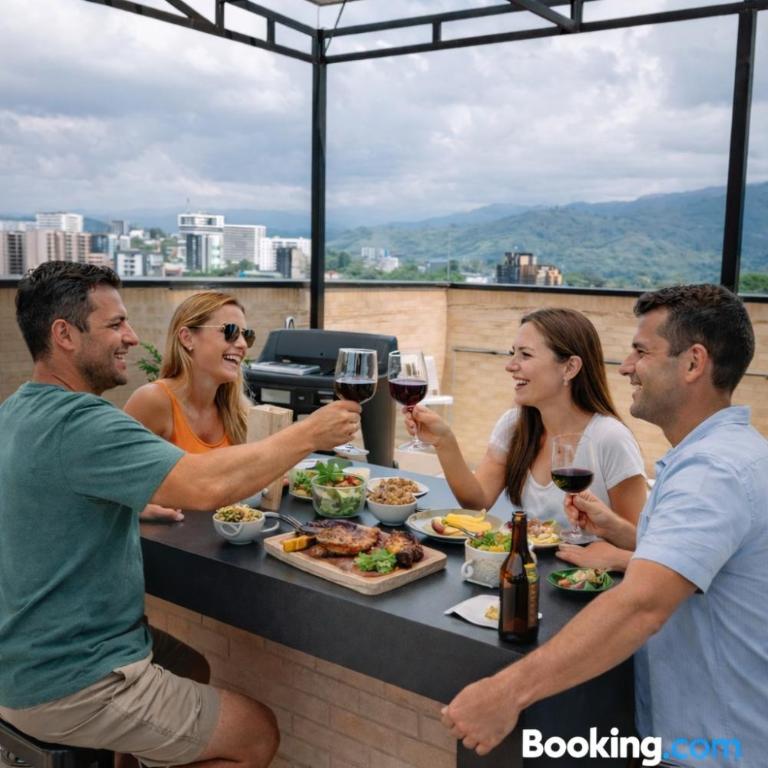 Amara 305 Premium Parqueadero Balcón Jacuzzi Piscina Rooftop - Apartamento de 2 dormitorios - 21