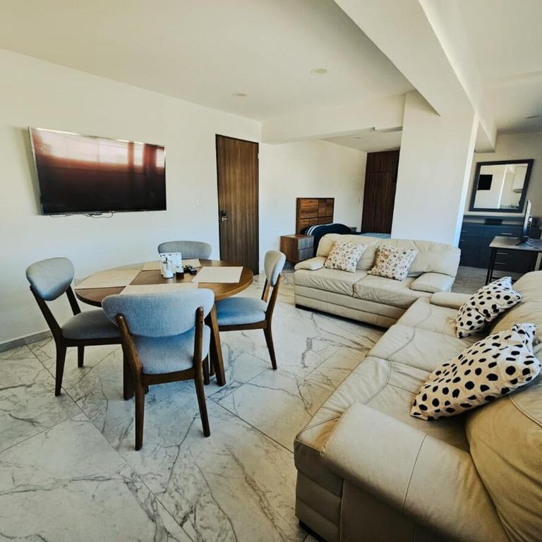 Depto 3 habitaciones cerca del Centro Expositor Puebla - Apartamento de 3 dormitorios - 2