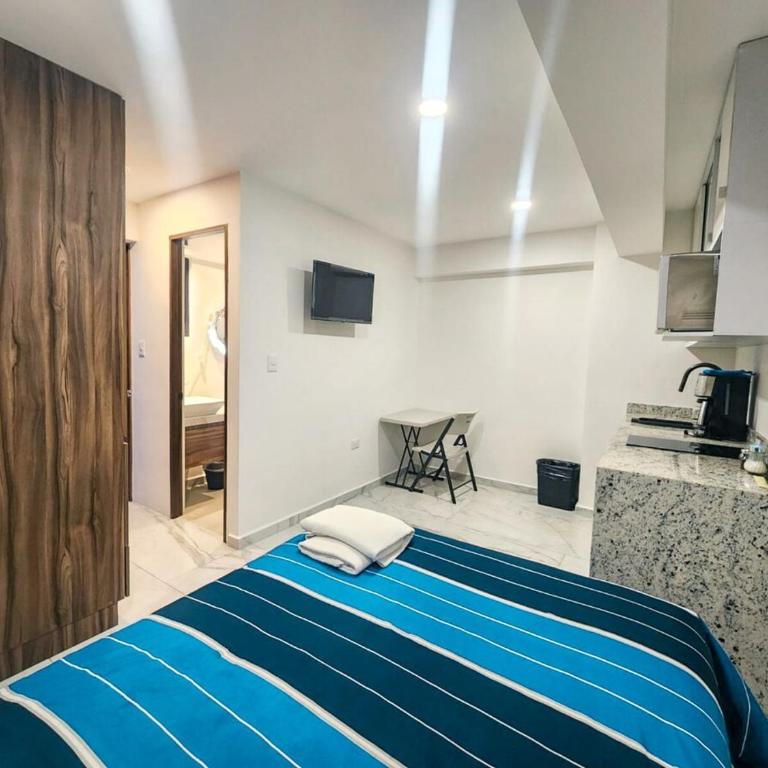 Depto 3 habitaciones cerca del Centro Expositor Puebla - Apartamento de 3 dormitorios - 8